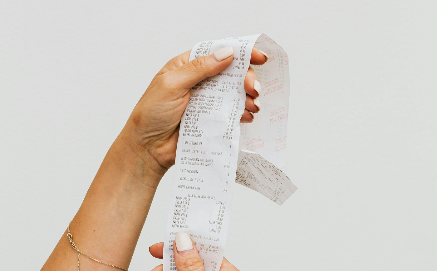 Receipt management system